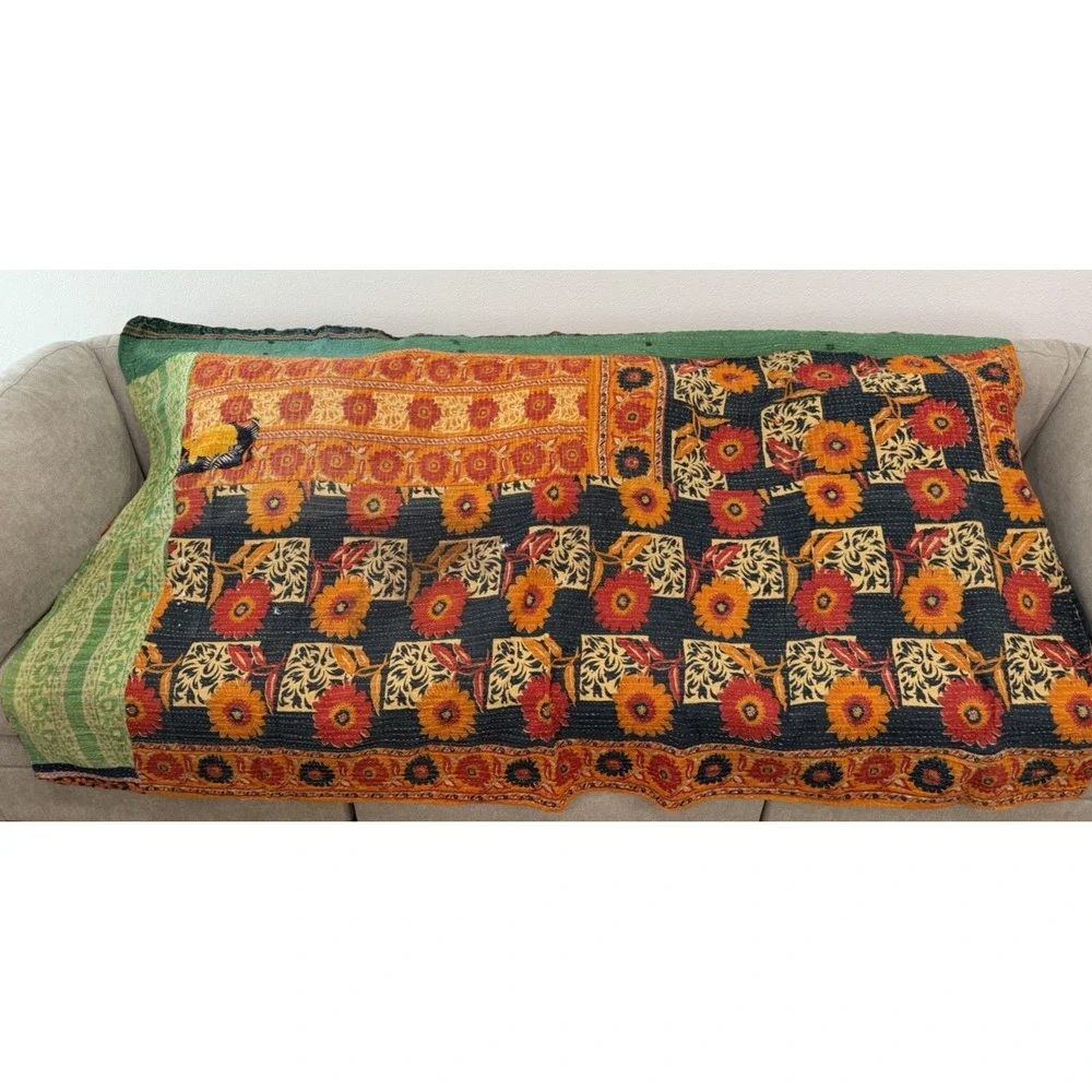 Karma Living cotton patchwork